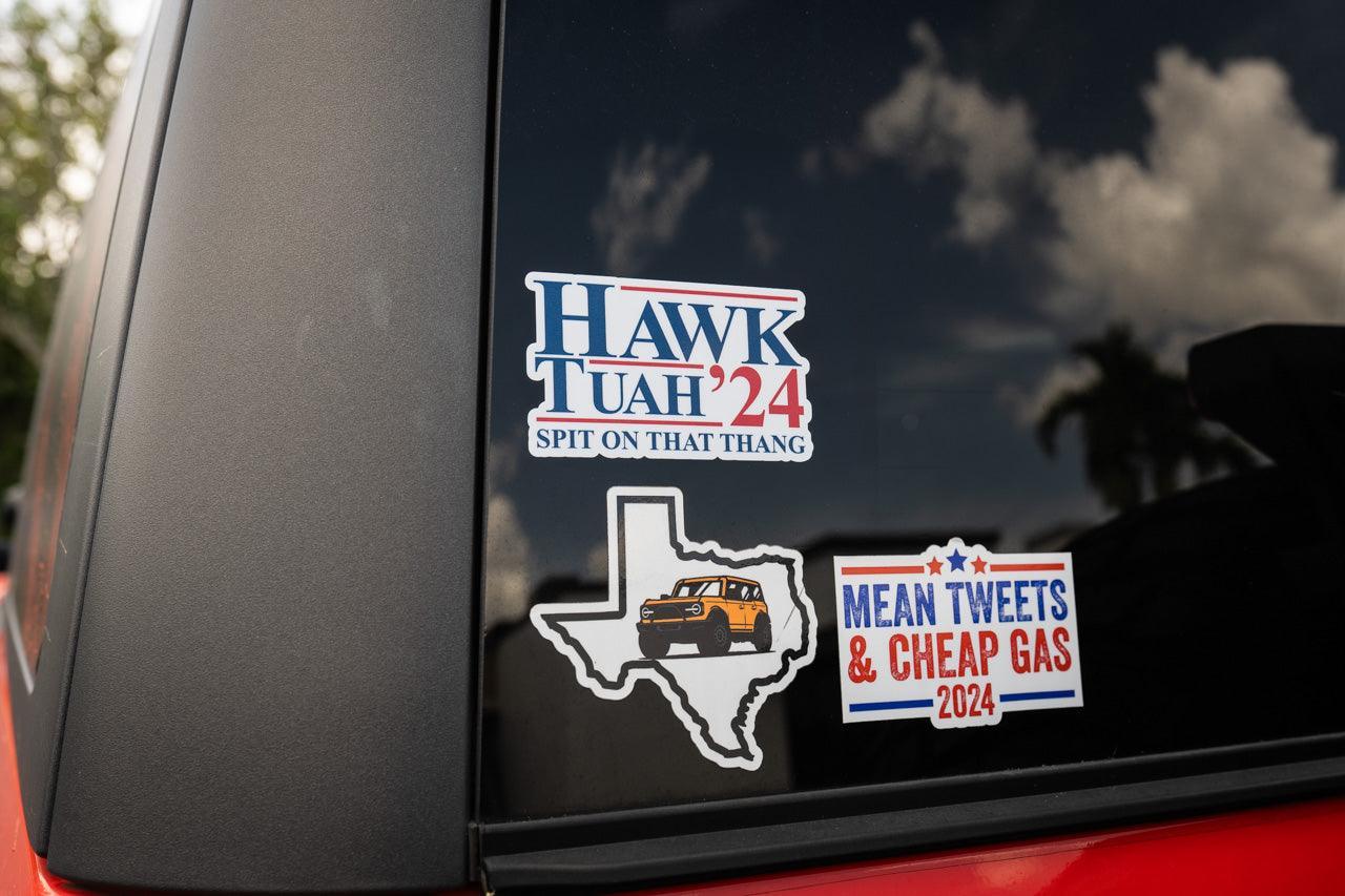 Hawk Tuah Spit on That Thang 2024 Sticker - Universal - hawktuah24-  DRIVEN - 4