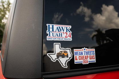 Hawk Tuah Spit on That Thang 2024 Sticker - Universal - hawktuah24-  DRIVEN - 4
