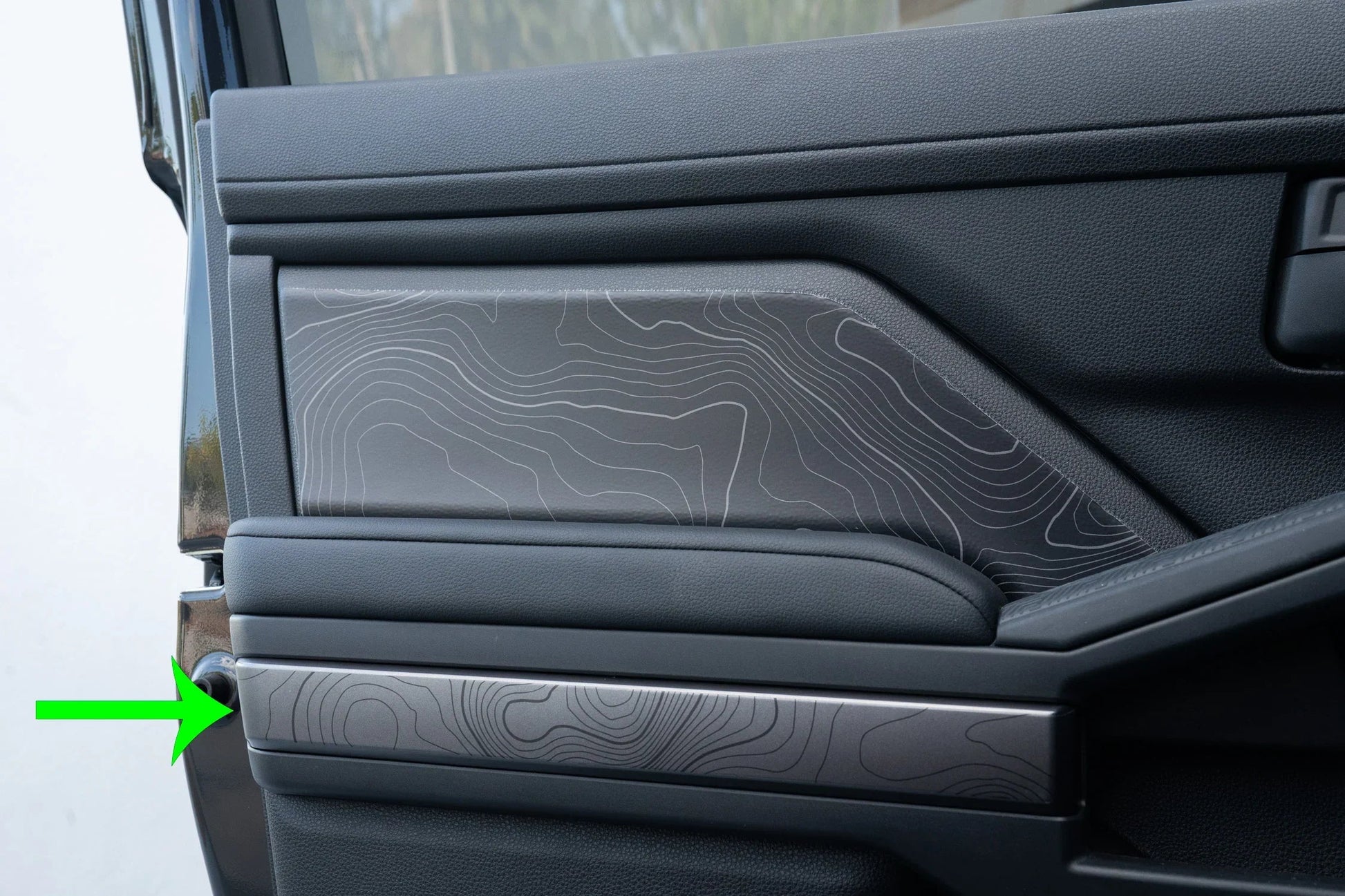 Door Topographic Map Overlays - *2025+ 4Runner - 254RUNDRTOPO-TRD-  DRIVEN - 1