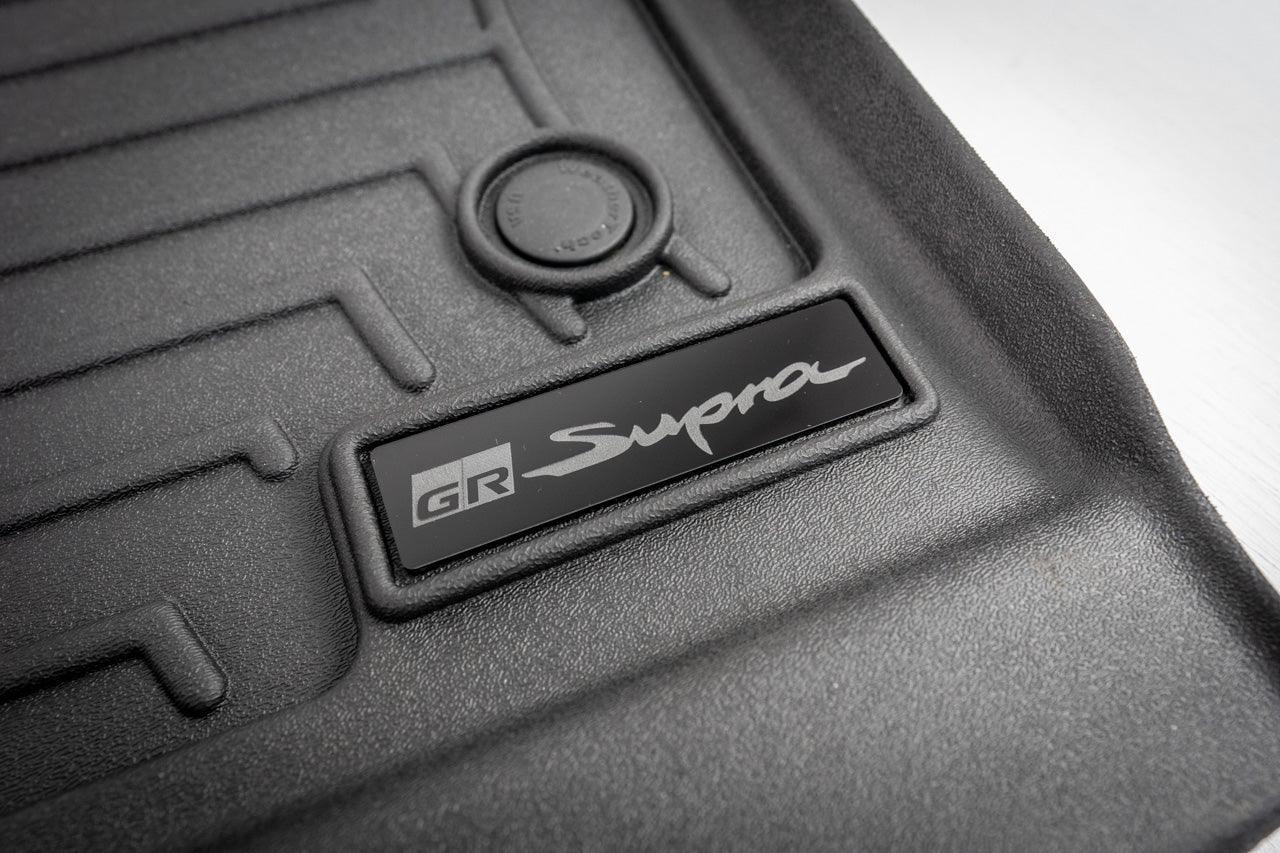 GR Supra Emblem Inserts for Weathertech Floor Mats (Single) - 2020+ Supra - A90WTMATLOGO-RD-A90WTMATLOGO-SI-A90WTMATLOGO-BK-A90WTMATLOGO-ME-A90WTMATLOGO-  DRIVEN - 3