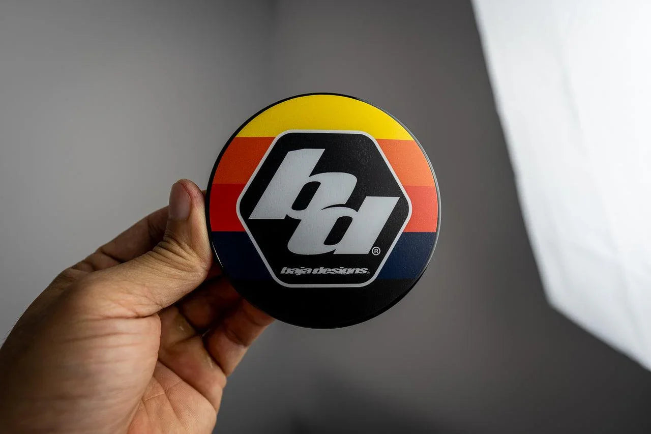 Baja Designs Squadron-R (Round) Light Cover Overlays  - Universal - BAJASQDRDESIGN-CGY-BAJASQDRDESIGN-CODE-BAJASQDRDESIGN-DS-BAJASQDRDESIGN-EG-BAJASQDRDESIGN-YL-  DRIVEN - 1