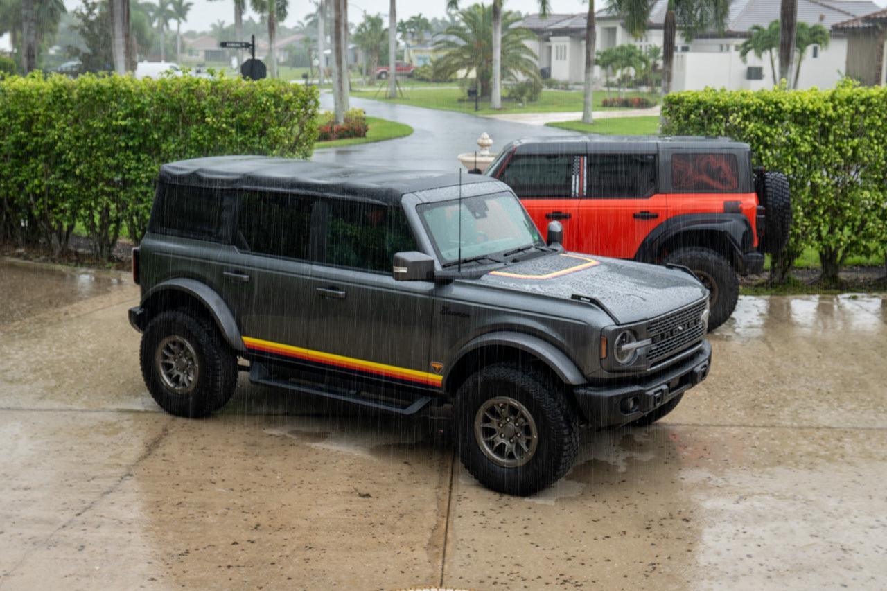 Retro Vintage Lower Door Protection - 2021+ Bronco - 21BRONCOLWDR-RETRO-sku-47985723605311-sku-47985723670847-21BRONCOLWDR-RETRO4-sku-47985723703615-  DRIVEN - 7