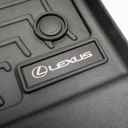 Lexus Domed Logo Emblem for All-Weather Floor Mats (Single) - ES, RX, NX, GX, LX - WTLEXUS-  DRIVEN - 1