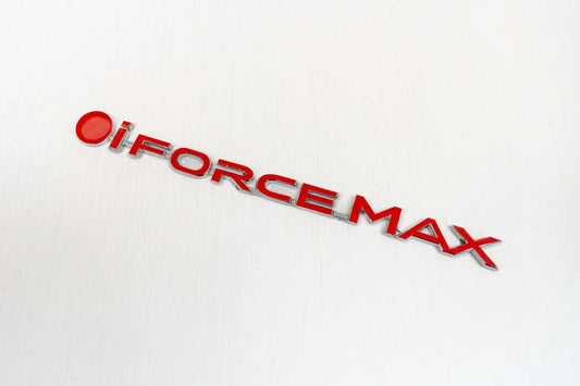 "i-FORCE MAX" Rear Tailgate Emblem Overlays - 2024+ Land Cruiser - 24LC250-RT-LC-WH-24LC250-RT-IFM-MB-24LC250-RT-LC-BL-24LC250-RT-LC-GR-24LC250-RT-LC-OR-  DRIVEN - 1