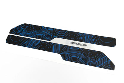 Topo Front Interior Upper Door Card Insert Overlays (Printed Series) - 2021+ Bronco 2 Door - 21BRNINTDRFU-TPAMBL-21BRNINTDRFU-TPA51L-21BRNINTDRFU-BLDAMBL-21BRNINTDRFU-BLDA51L-21BRNINTDRFU-BNKAMBL-  DRIVEN - 3