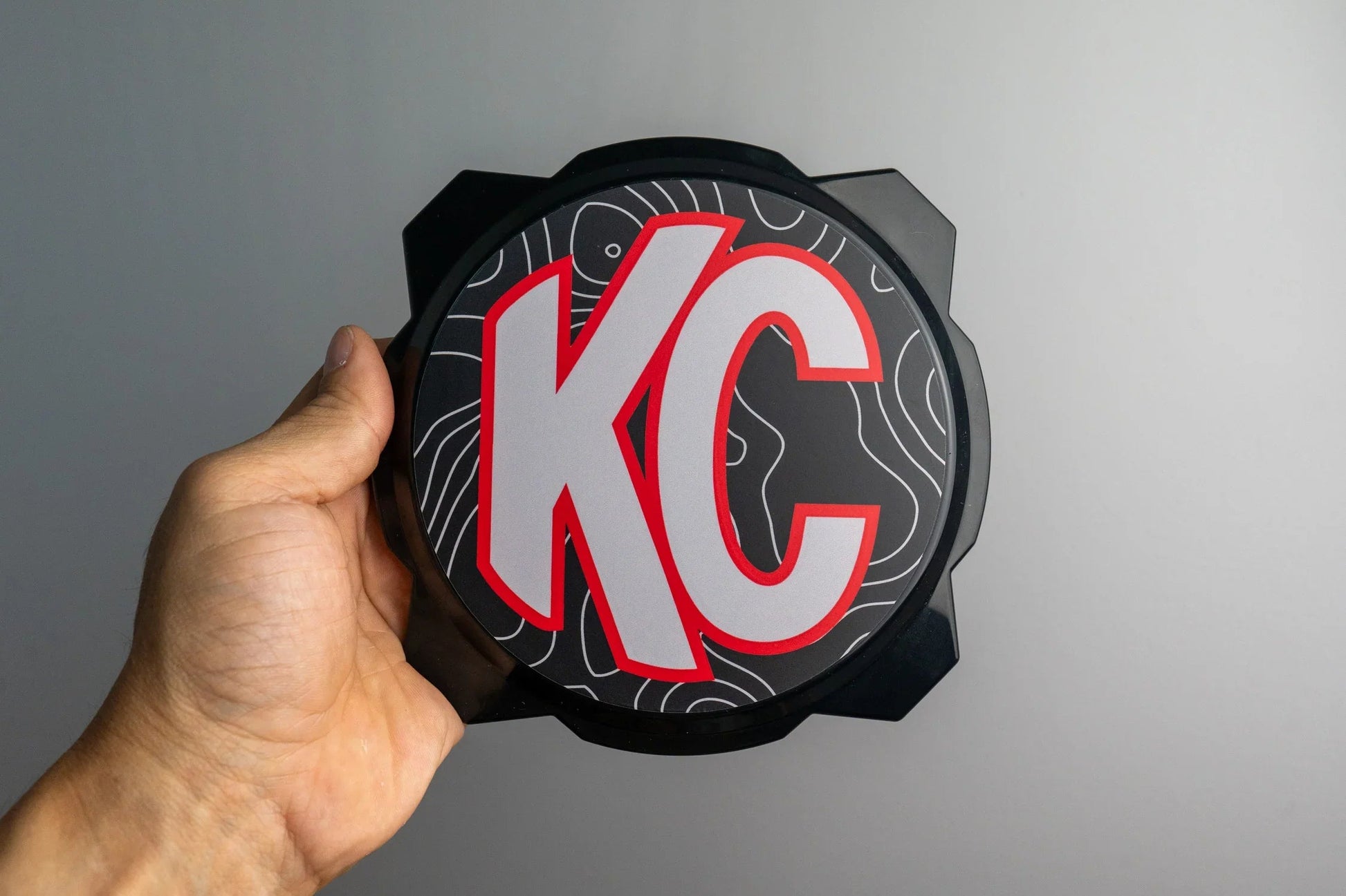 KC HiLITES Pro6 / Titan Gravity Light Cover Topo Overlays (Pair) - Universal - KCHI9.TP.WH.CG-KCHI9.TP.TUSC.CG-KCHI9.TP.WH.RACE-KCHI9.TP.WH.CODE-KCHI9.TP.RACE.CG-  DRIVEN - 30