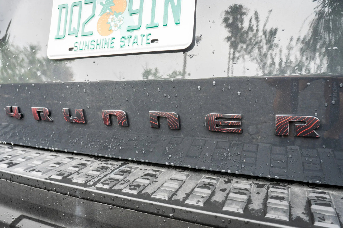 4RUNNER Topographic Rear Liftgate Emblem Overlays - 2025+ 4Runner - 254RUN-RT-4RUN-TPWH-254RUN-RT-4RUN-TPRACE-254RUN-RT-4RUN-TPHB-254RUN-RT-4RUN-TPVB-254RUN-RT-4RUN-TPAG-  DRIVEN - 1