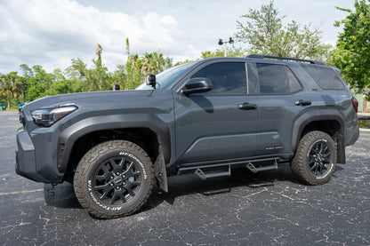 Topographic Map Fuel Door Overlay - 2025+ 4Runner - 24LCFUEL-TP.CL-  DRIVEN - 3