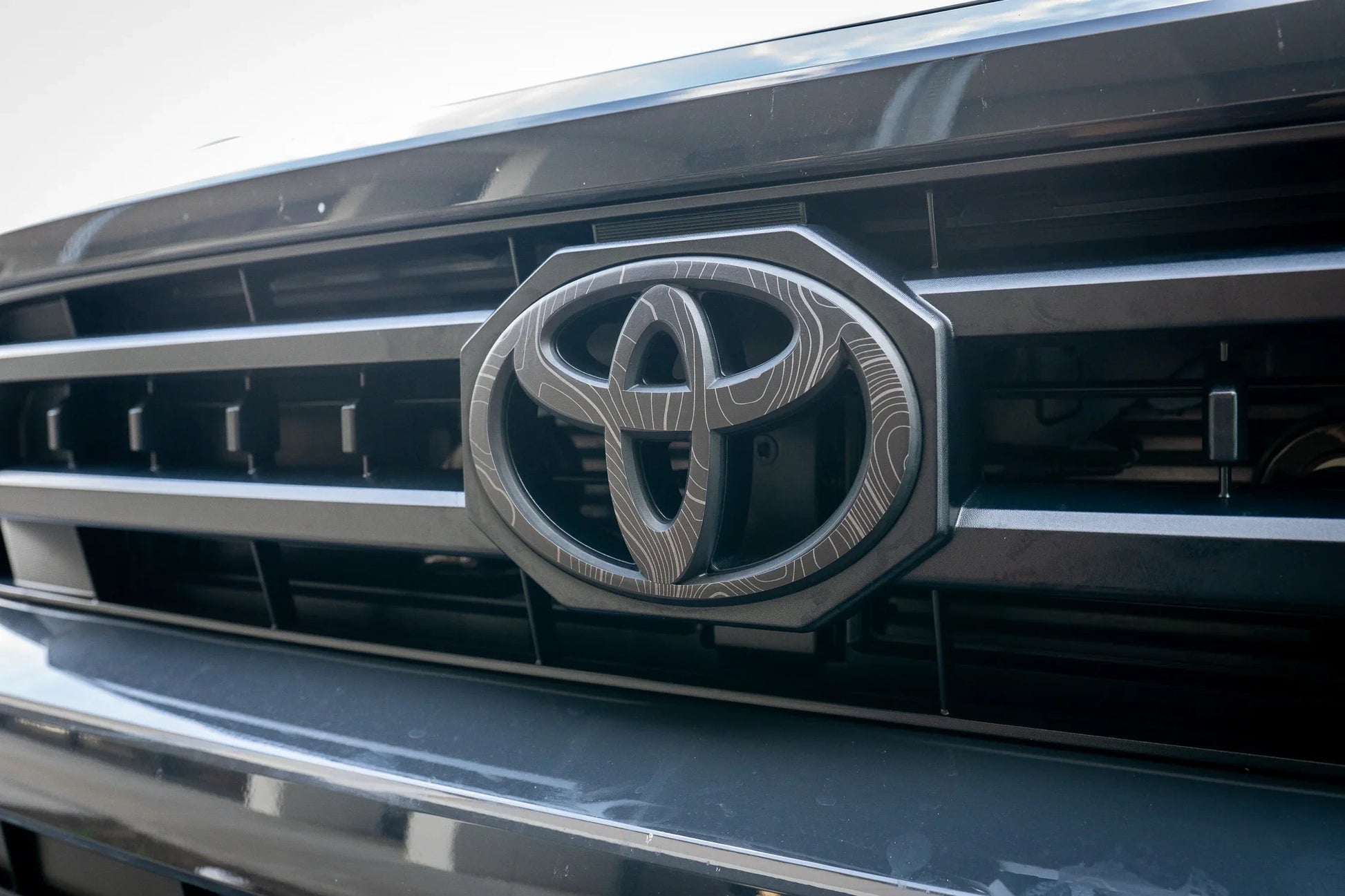 Front OEM Cover Topographic Overlays - *2024+ Tacoma / *2025+ 4Runner - 24LC250-RT-TOYOTA-TPWH-24LC250-RT-TOYOTA-TPHB-24LC250-RT-TOYOTA-TPVB-24LC250-RT-TOYOTA-TPAG-24LC250-RT-TOYOTA-TPSO-  DRIVEN - 7