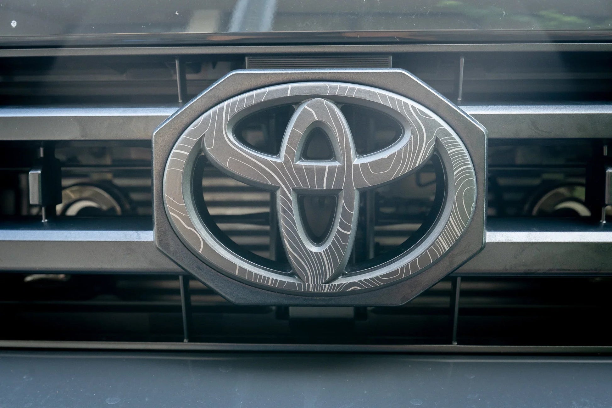 Front OEM Cover Topographic Overlays - *2024+ Tacoma / *2025+ 4Runner - 24LC250-RT-TOYOTA-TPWH-24LC250-RT-TOYOTA-TPHB-24LC250-RT-TOYOTA-TPVB-24LC250-RT-TOYOTA-TPAG-24LC250-RT-TOYOTA-TPSO-  DRIVEN - 8