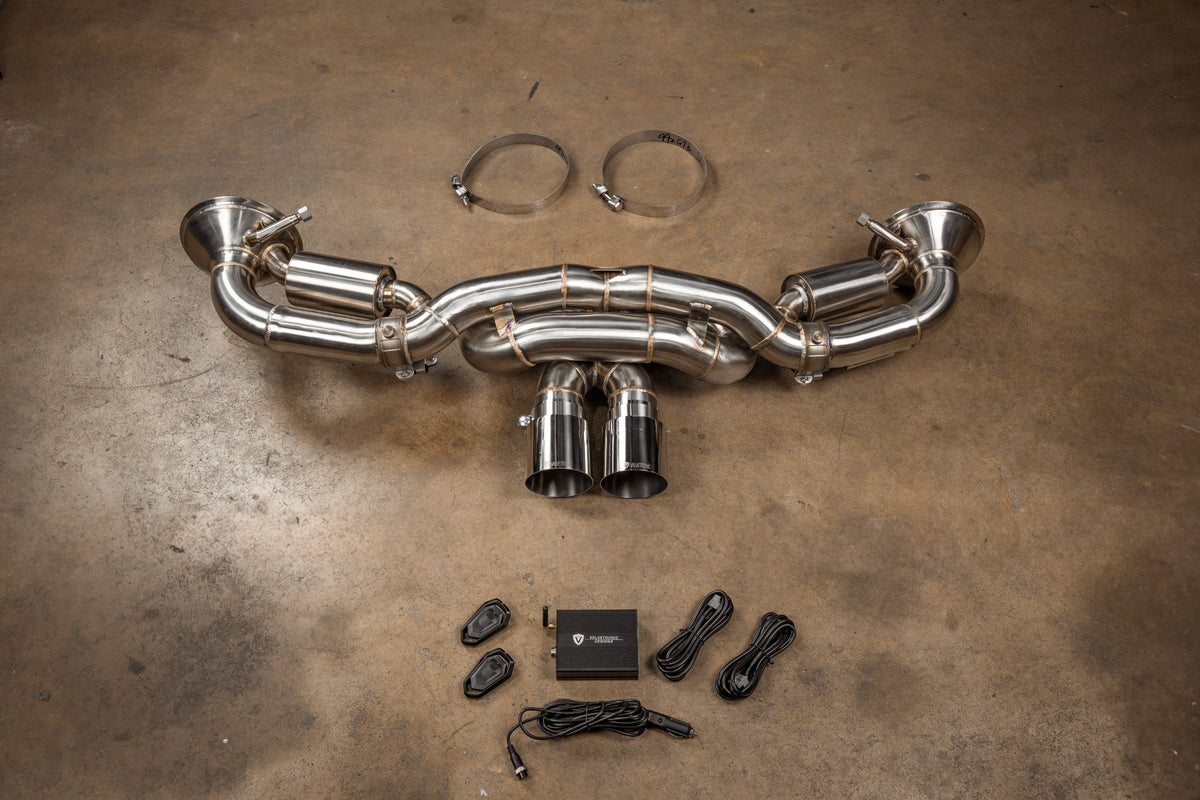 Valvetronic Valved Sport Exhaust System for Porsche 992 GT3/RS - POR.992.GT3.VSES.F1.BR-  DRIVEN - 9