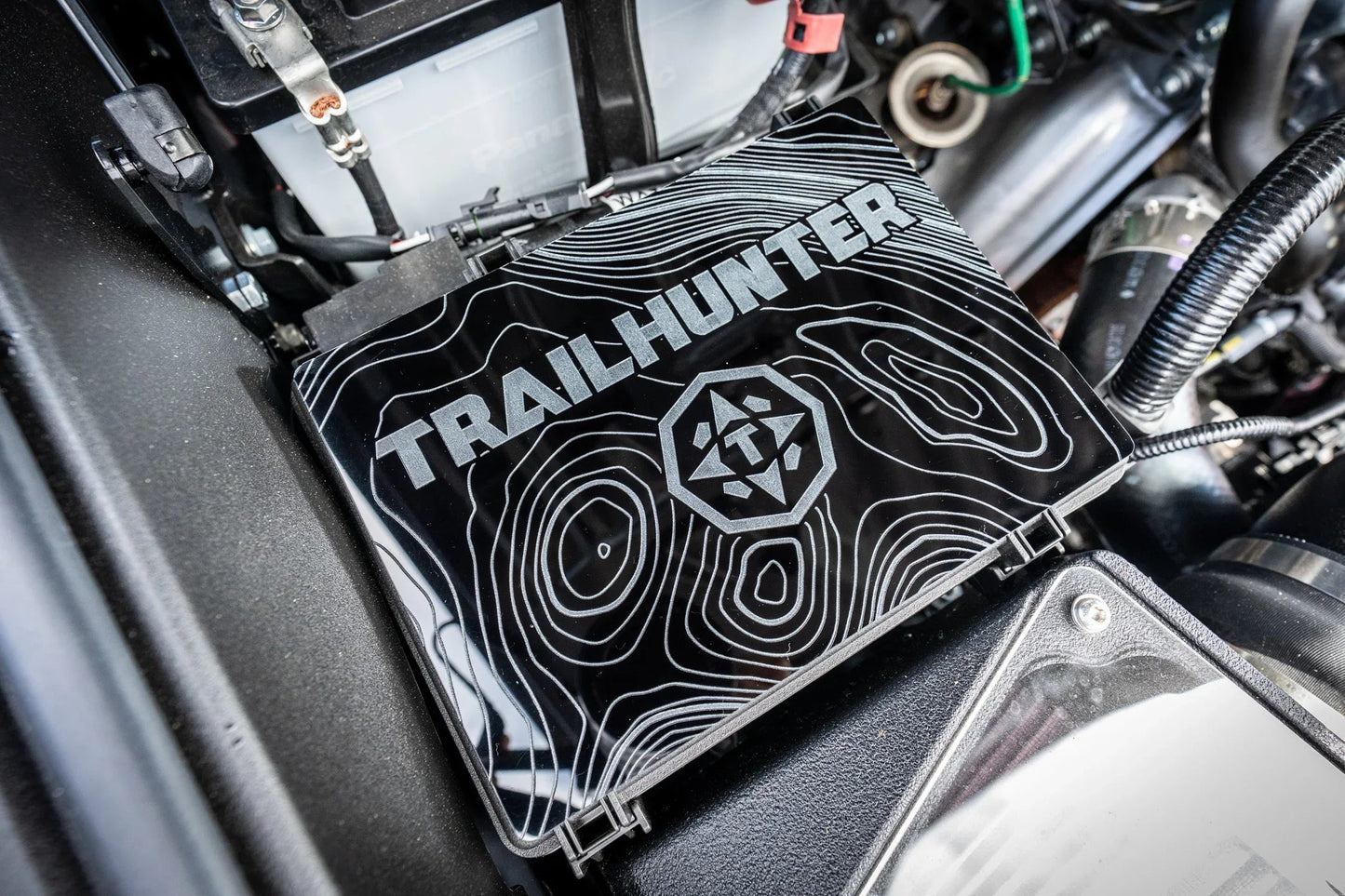 Trailhunter Special Edition Fuse Box Acrylic Plates - *2024+ Tacoma / 2025+ 4Runner - 254R-PSFB.TH-PASS-254R-PSFB.TH-DRV-254R-PSFB.TH-COMBO-  DRIVEN - 1