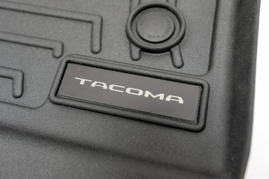 Tacoma Weathertech or Husky Floor Mat Logo (Etched) - Universal - UNIVERSALWT-4RUN-47S-UNIVERSALWT-4RUN-47R-UNIVERSALHUSREC-4RUN-5S-UNIVERSALHUSREC-4RUN-5R-UNIVERSALHUSRD-4RUN-56S-  DRIVEN - 1