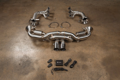 Valvetronic Valved Sport Exhaust System for Porsche 992 GT3/RS - POR.992.GT3.VSES.F1.FFH.BR-  DRIVEN - 13