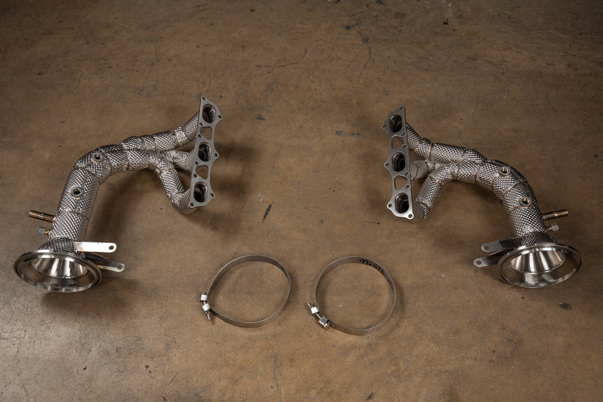 Valvetronic Valved Sport Exhaust System for Porsche 992 GT3/RS - POR.992.GT3.VSES.F1.BR-  DRIVEN - 14