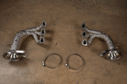 Valvetronic Valved Sport Exhaust System for Porsche 992 GT3/RS - POR.992.GT3.VSES.F1.BR-  DRIVEN - 14
