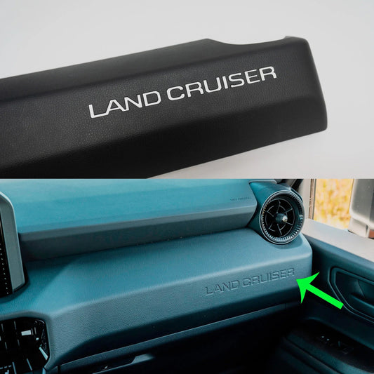 Land Cruiser Passenger Side Dash Inlays - 2024+ Land Cruiser 1958 - 24LC250-1958DASH-LC-WH-24LC250-1958DASH-LC-GB-24LC250-1958DASH-LC-MB-24LC250-1958DASH-LC-BL-24LC250-1958DASH-LC-GR-  DRIVEN - 1