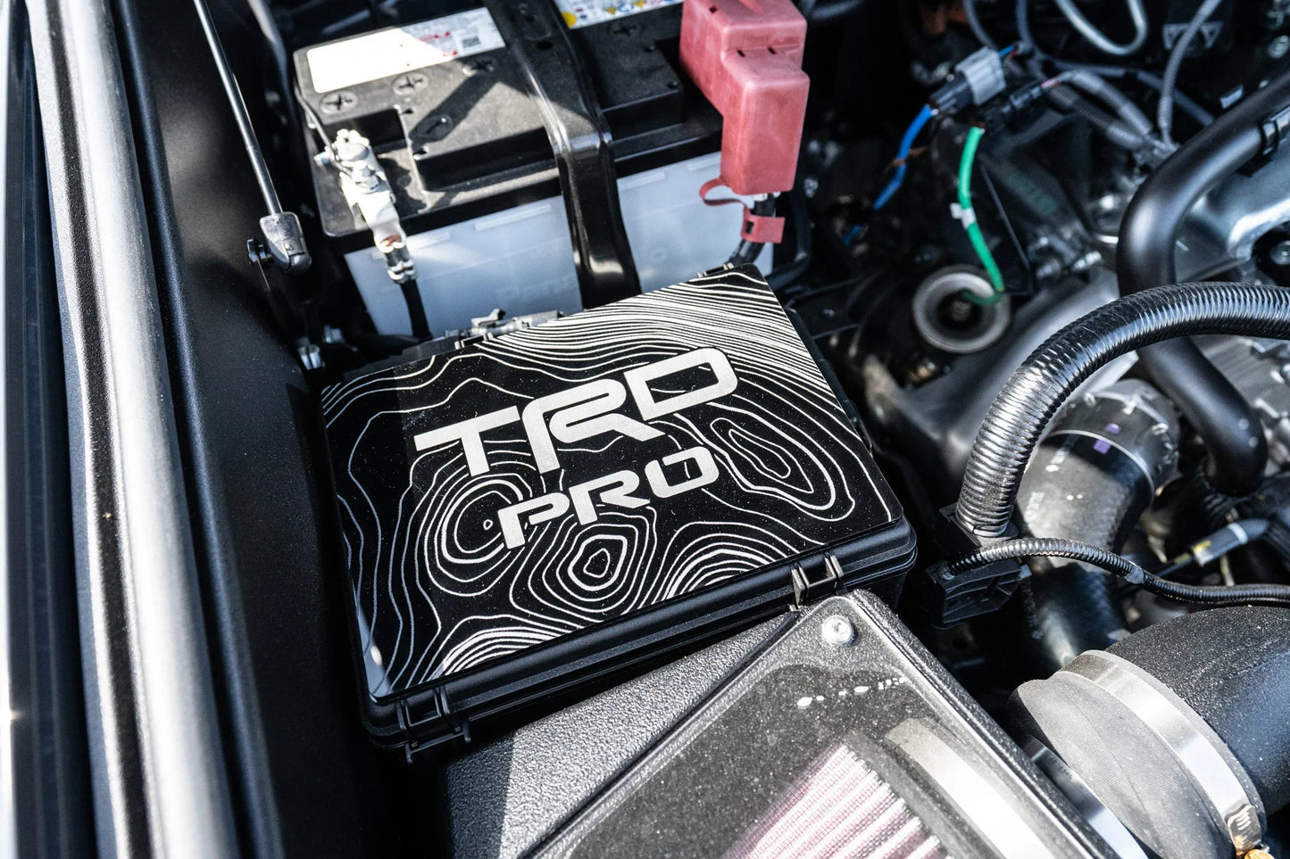 TRD Pro Special Edition Passenger Side Fuse Box Acrylic Plate - 2024+ Tacoma / 2025+ 4Runner - 254R-PSFB.TRDP-  DRIVEN - 3