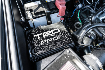 TRD Pro Special Edition Passenger Side Fuse Box Acrylic Plate - 2024+ Tacoma / 2025+ 4Runner - 254R-PSFB.TRDP-  DRIVEN - 3