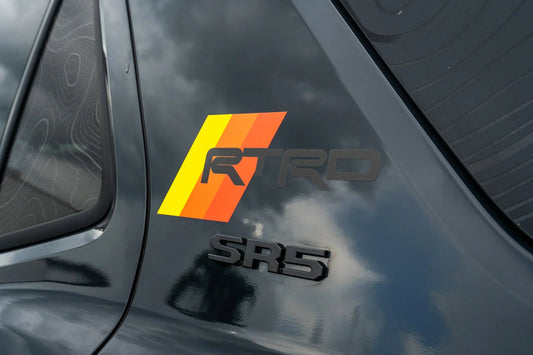 Heritage RTRD Fender Decals (Pair) fits all Toyota Vehicles - 254RUNNERLG-TRD-M-254RUNNERLG-RTRD-G-  DRIVEN - 2