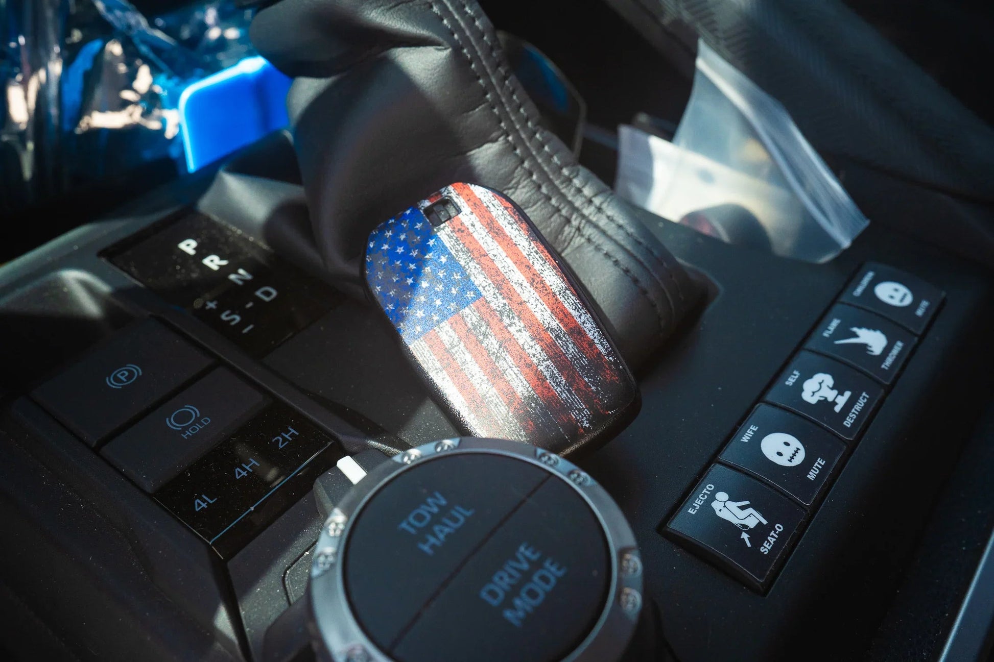 Freedom Series Key Fob Overlays - 2024+ Tacoma / 2025+ 4Runner - 254RUNNER-KEY-BW-254RUNNER-KEY-TBL-254RUNNER-KEY-TRL-254RUNNER-KEY-TGL-254RUNNER-KEY-RWB-  DRIVEN - 6