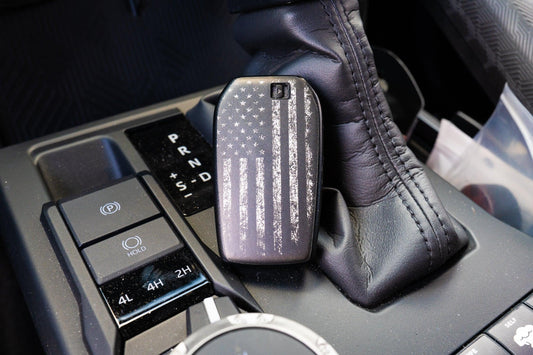 Freedom Series Key Fob Overlays - 2024+ Tacoma / 2025+ 4Runner - 254RUNNER-KEY-BW-254RUNNER-KEY-TBL-254RUNNER-KEY-TRL-254RUNNER-KEY-TGL-254RUNNER-KEY-RWB-  DRIVEN - 2