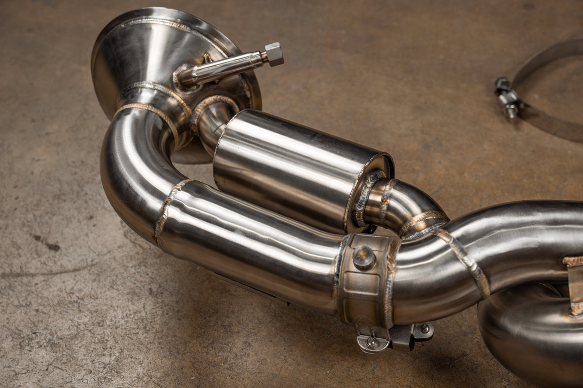 Valvetronic Valved Sport Exhaust System for Porsche 992 GT3/RS - POR.992.GT3.VSES.F1.BR-  DRIVEN - 10