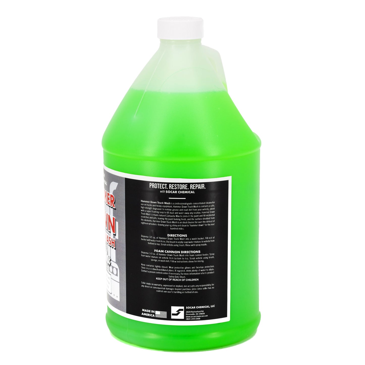 Hammer Down Heavy Duty Truck Wash Soap with Wax - sku-44212048003291-sku-44212048036059-sku-44212048068827-sku-44212048101595-  DRIVEN - 2