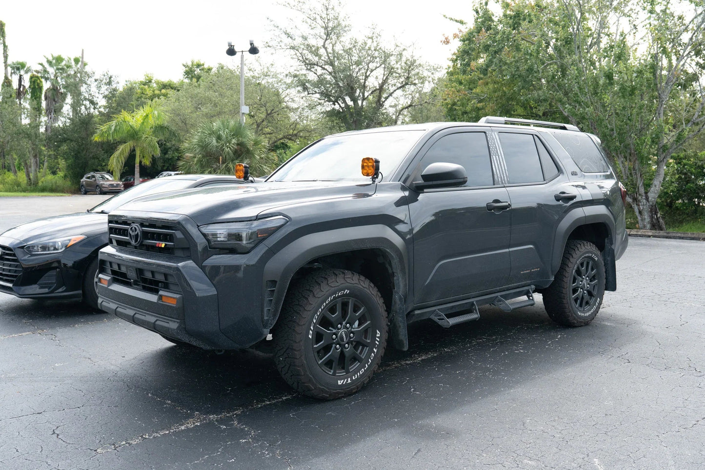American Flag B Pillar Overlays - 2024+ Tacoma Double Cab / 2025+ 4Runner - 24TACOBPILLAR-FLBW-24TACOBPILLAR-FLCGY-24TACOBPILLAR-FLTRL-24TACOBPILLAR-FLTBL-24TACOBPILLAR-FLTGL-  DRIVEN - 4