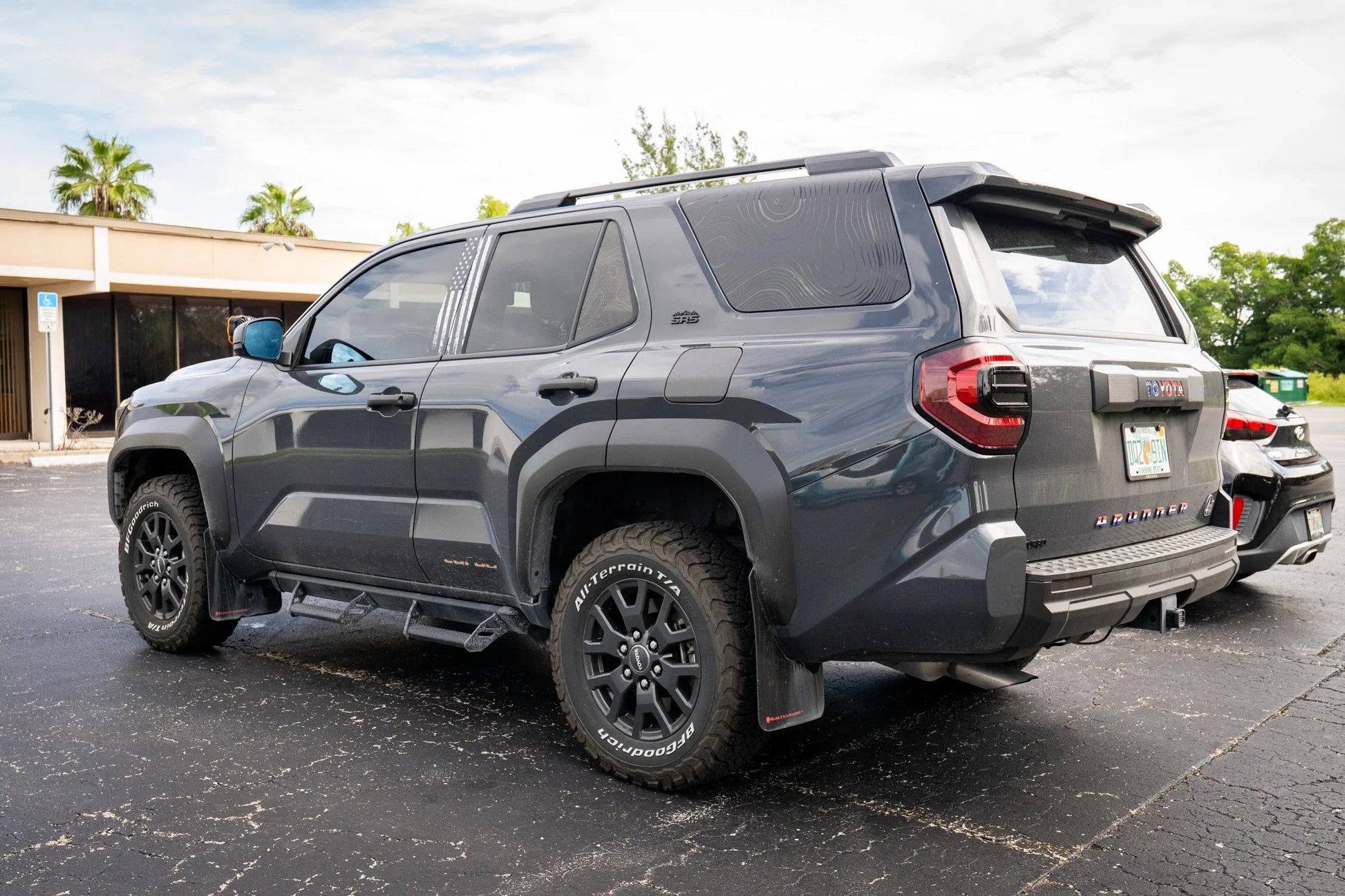 American Flag B Pillar Overlays - 2024+ Tacoma Double Cab / 2025+ 4Runner - 24TACOBPILLAR-FLBW-24TACOBPILLAR-FLCGY-24TACOBPILLAR-FLTRL-24TACOBPILLAR-FLTBL-24TACOBPILLAR-FLTGL-  DRIVEN - 8