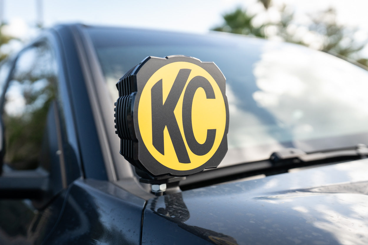 KC HiLITES Era 4 ROUND Series Light Cover Overlays - Universal - KCERA4R-KCYL-KCERA4R-RET5-KCERA4R-HER-KCERA4R-OUC-KCERA4R-OUC.TO-  DRIVEN - 1