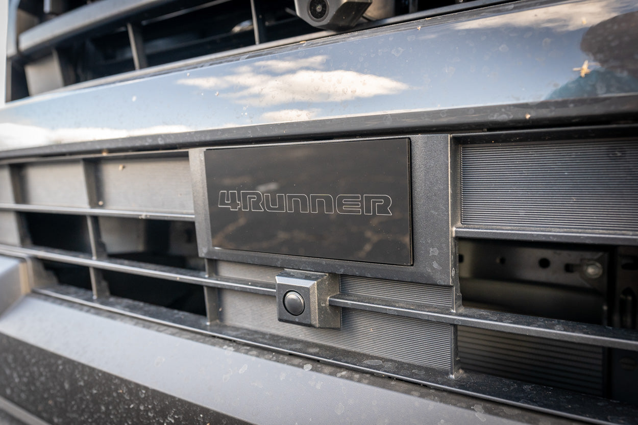 Acrylic Front Grille Emblem - 2025+ 4Runner - 254RUNNER-FG-MTN-sku-51529733144895-254RUNNER-FG-4R-254RUNNER-FG-TEQ-254RUNNER-FG-CUS-  DRIVEN - 8