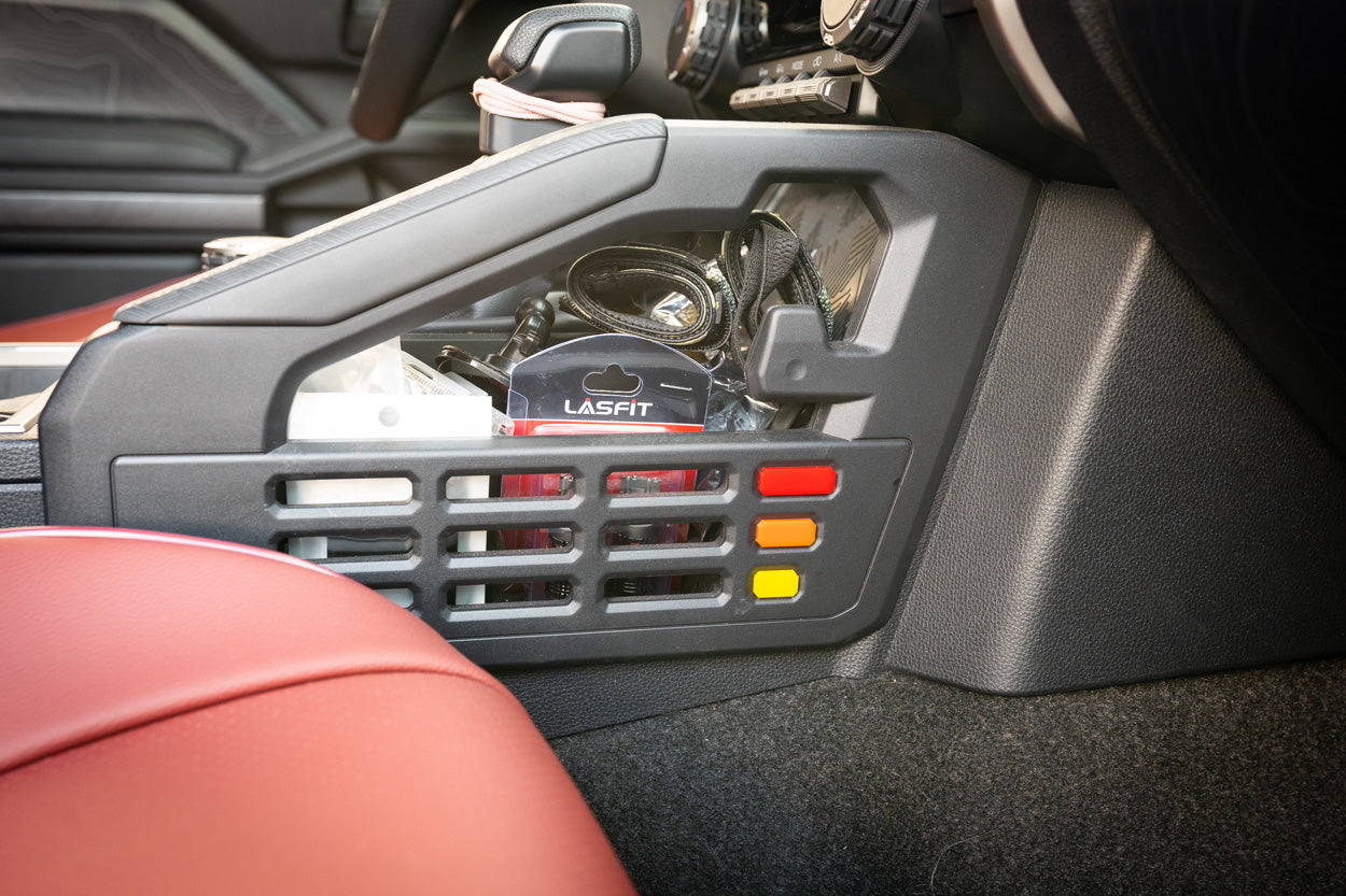 Acrylic Center Storage Inserts - 2024+ Tacoma / 2025+ 4Runner - 254RUNNER-CENT-TRIO-254RUNNER-CENT-TRIO-2-  DRIVEN - 2