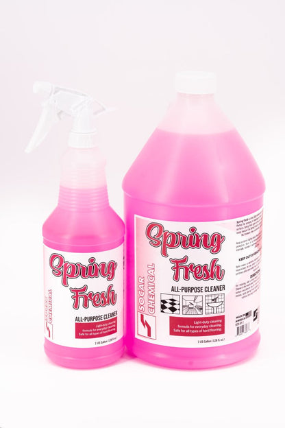 Spring Fresh - Zero Residue Interior Surface Cleaner - SCO-SF-1Q-SCO-SF-1-SCO-SF-4-SCO-SF-12-  DRIVEN - 2
