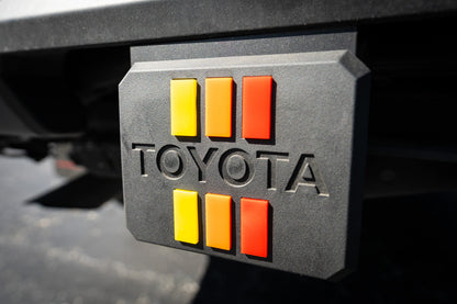 Acrylic OEM Hitch Cover Inserts - 2025+ 4Runner - 254RUNNER-HITCH-TRIO-254RUNNER-HITCH-TRIB-  DRIVEN - 1