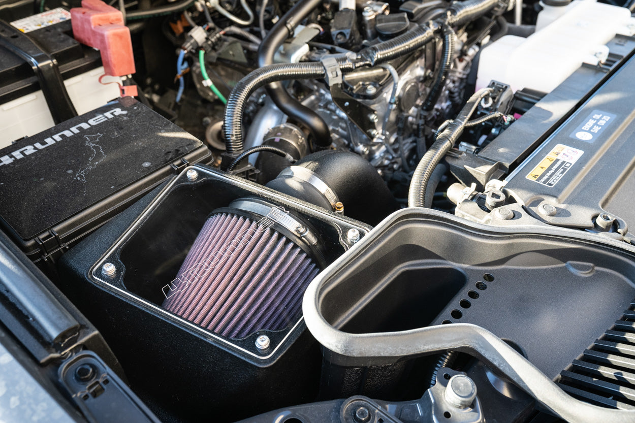 Acrylic Window for K&N 63 Series Air Intake - 2024+ Land Cruiser / Tacoma / 2025+ 4Runner - sfbKNN63-9043CVR-4R-sfbKNN63-9043CVR-PL-  DRIVEN - 9