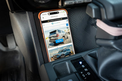 25W Magsafe Wireless Charger Pad for Factory Cubby - 2024+ Tacoma / 2025+ 4Runner - sfb254RUN-25W-DRIVER-PL-sfb254RUN-25W-DRIVER-OE-  DRIVEN - 1