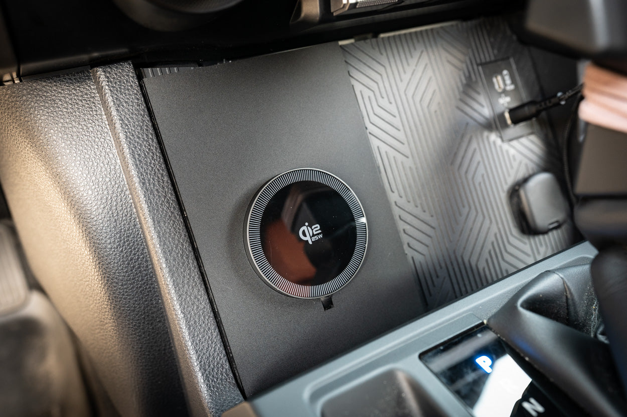 25W Magsafe Wireless Charger Pad for Factory Cubby - 2024+ Tacoma / 2025+ 4Runner - sfb254RUN-25W-DRIVER-PL-sfb254RUN-25W-DRIVER-OE-  DRIVEN - 5