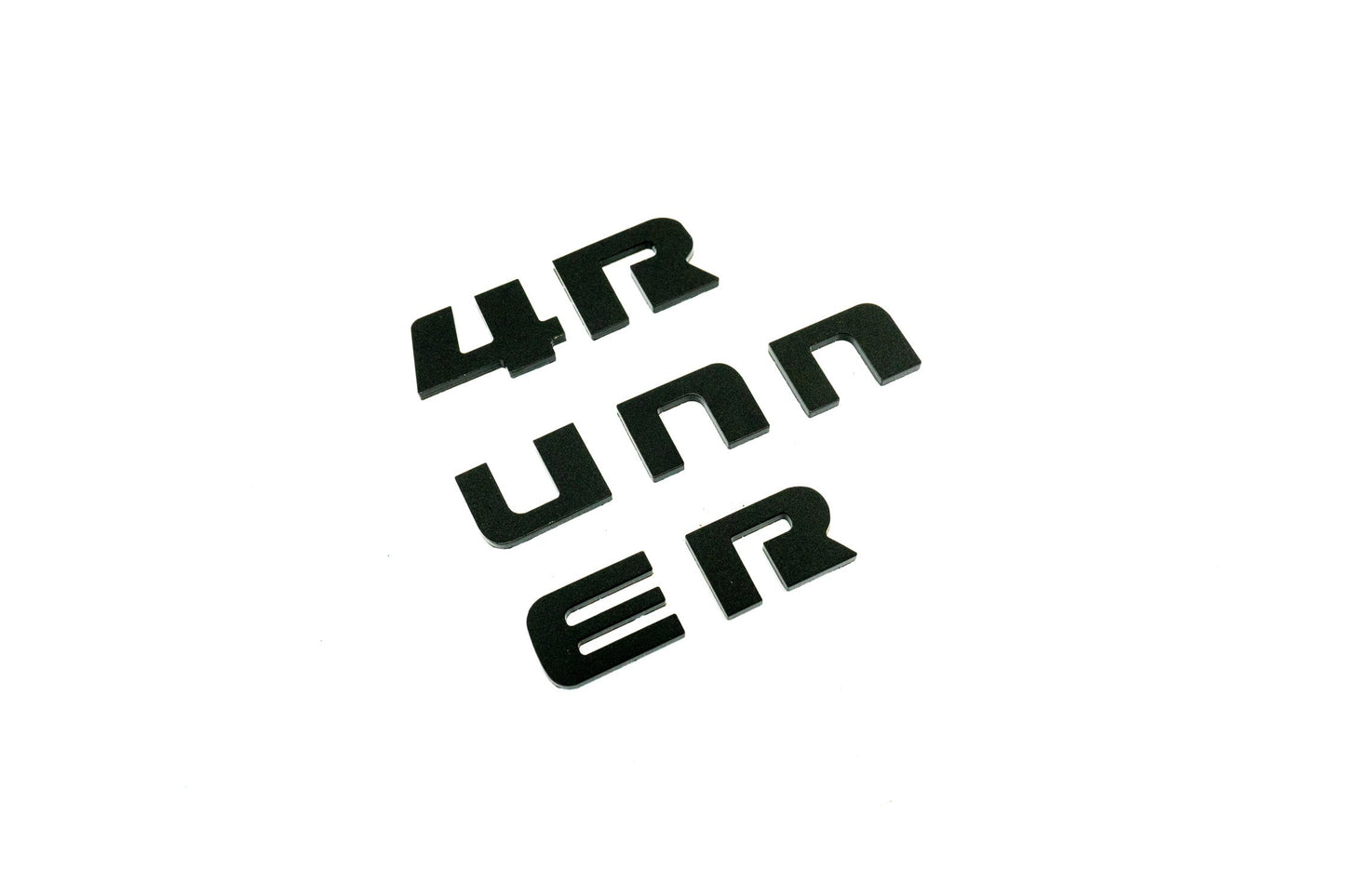 "4RUNNER" Dash Letters with Template - 2025+ 4Runner - 254RUNDASHTOPO-4R-1-254RUNDASHTOPO-4R-2-254RUNDASHTOPO-4R-3-254RUNDASHTOPO-4R-4-254RUNDASHTOPO-4R-5-  DRIVEN - 5
