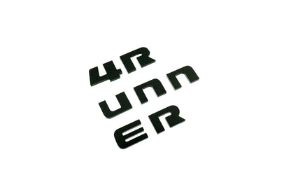 "4RUNNER" Dash Letters with Template - 2025+ 4Runner - 254RUNDASHTOPO-4R-1-254RUNDASHTOPO-4R-2-254RUNDASHTOPO-4R-3-254RUNDASHTOPO-4R-4-254RUNDASHTOPO-4R-5-  DRIVEN - 5