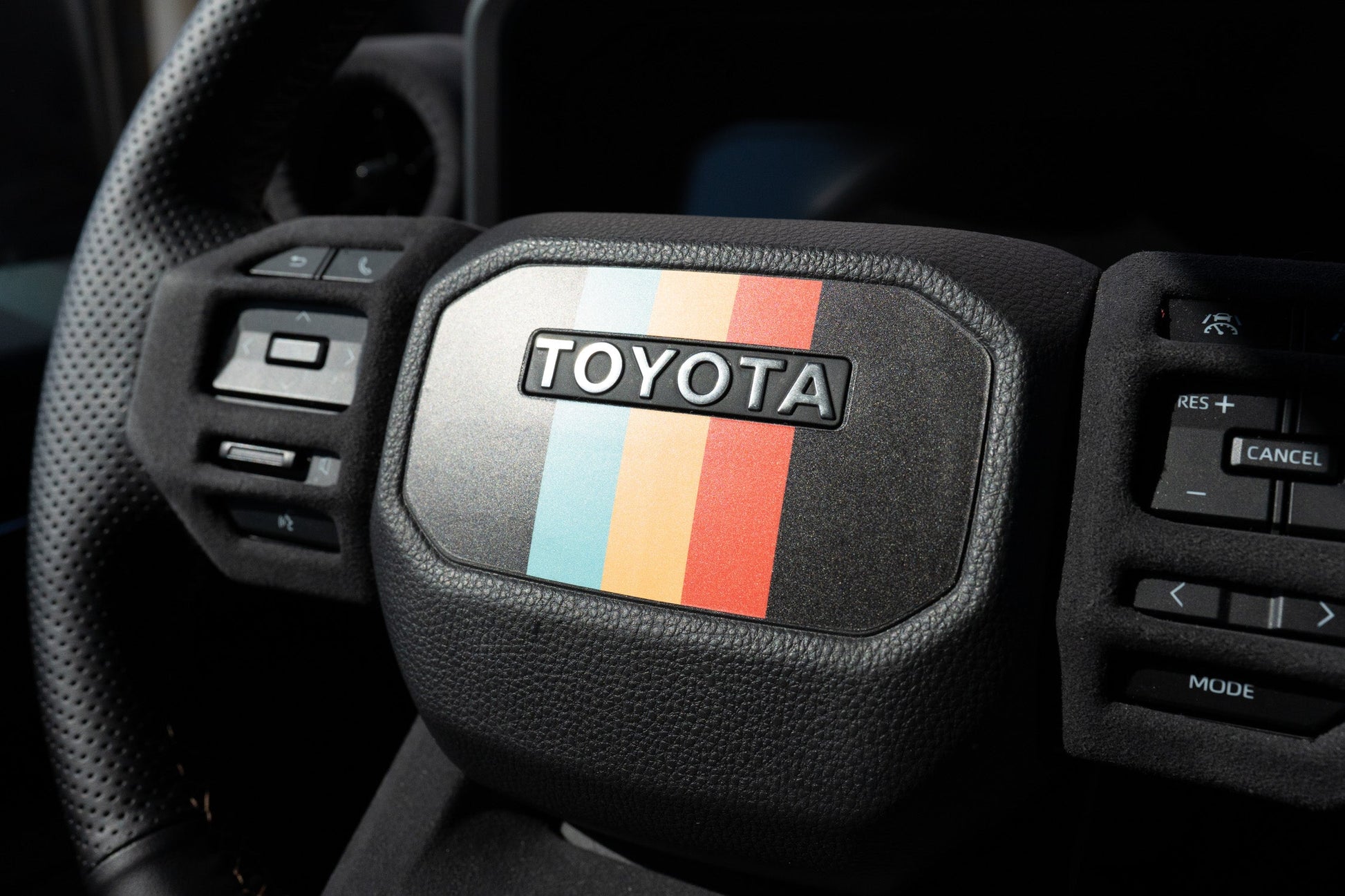 Heritage Steering Wheel Overlay - 2024+ Land Cruiser - 24LC250-SB-ST.TRI-24LC250-SB-ST.TRIB-24LC250-SB-ST.TRIS-  DRIVEN - 7