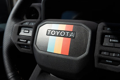 Heritage Steering Wheel Overlay - 2024+ Land Cruiser - 24LC250-SB-ST.TRI-24LC250-SB-ST.TRIB-24LC250-SB-ST.TRIS-  DRIVEN - 7