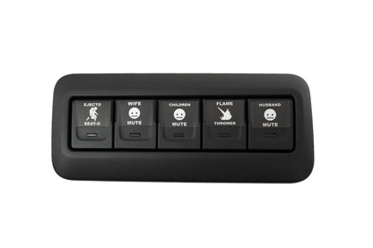 Auxiliary Switch Labels (Upfitter) - 2019+ GM and Chevy Vehicles - 19GMCHEVY-SYMBOLS-  DRIVEN - 2