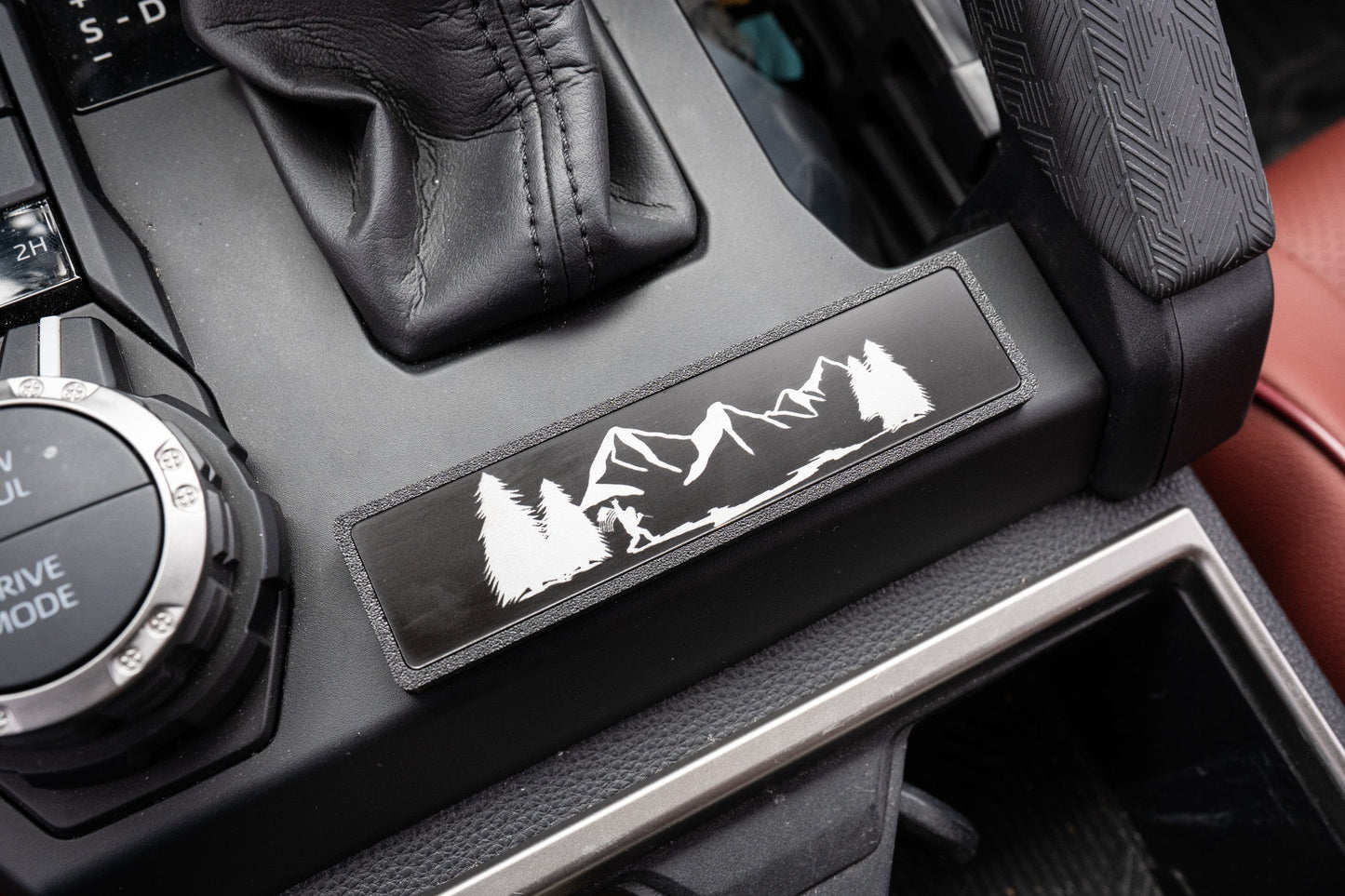 Shifter Trim Blank / Poverty Button Cover Plate - 2024+ Tacoma / 2025+ 4Runner - 24TC254RPOV-CUSTOM-24TC254RPOV-YOTAR-24TC254RPOV-TOYOTAR-24TC254RPOV-TRIGY-24TC254RPOV-TOYWH-  DRIVEN - 11