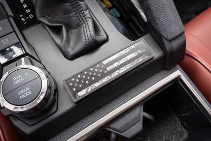 Shifter Trim Blank / Poverty Button Cover Plate - 2024+ Tacoma / 2025+ 4Runner - 24TC254RPOV-CUSTOM-24TC254RPOV-YOTAR-24TC254RPOV-TOYOTAR-24TC254RPOV-TRIGY-24TC254RPOV-TOYWH-  DRIVEN - 6