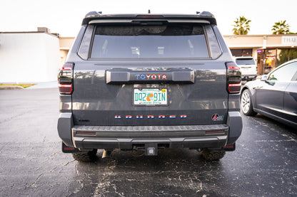 Retro 4 Wheel Drive Full Color Acrylic Emblem - 2024+ Land Cruiser / GX 550 / Tacoma / 2025+ 4Runner - 24LC250-RET4WDFC-  DRIVEN - 2