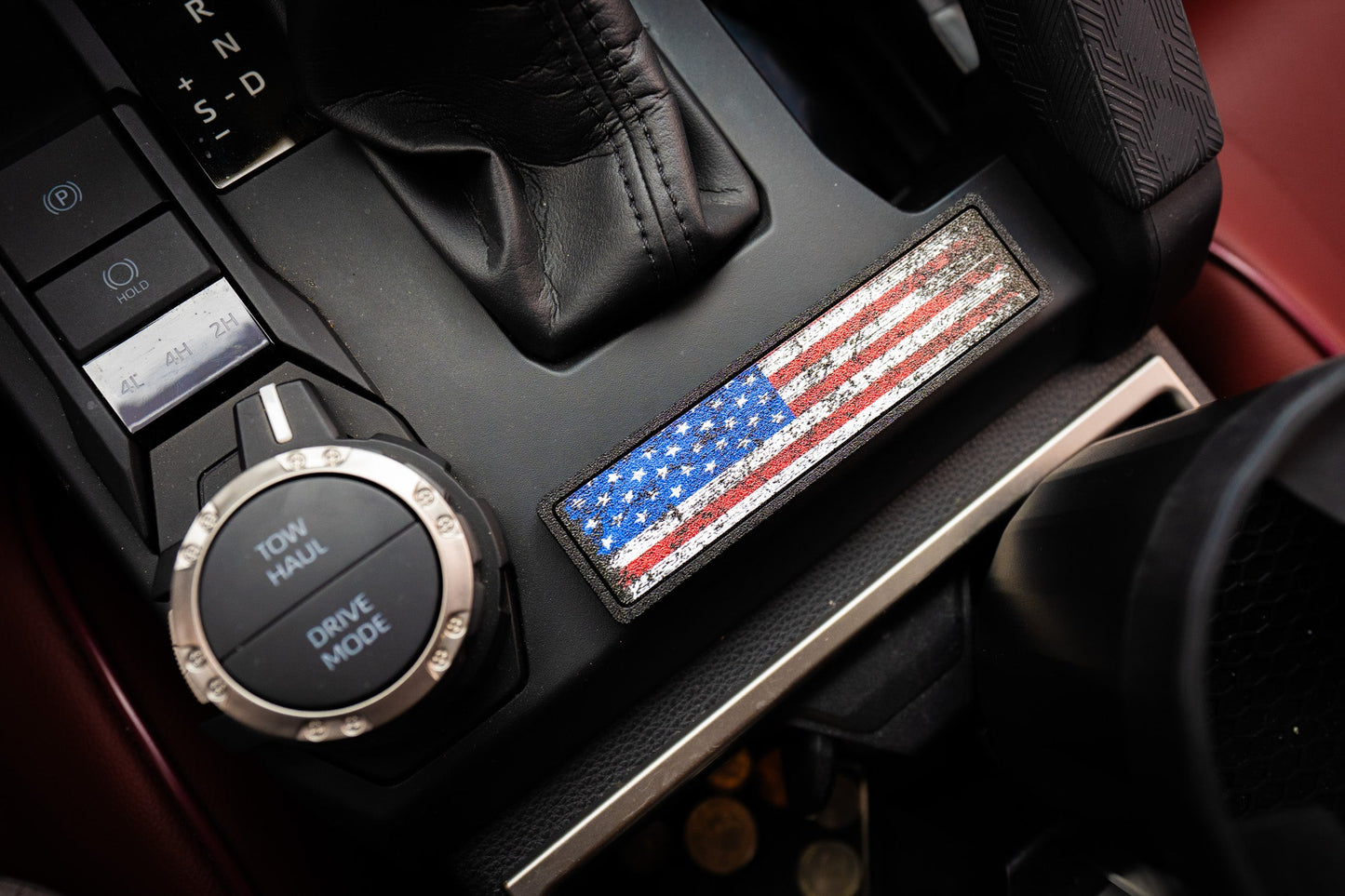 Shifter Trim Blank / Poverty Button Cover Plate - 2024+ Tacoma / 2025+ 4Runner - 24TC254RPOV-CUSTOM-24TC254RPOV-YOTAR-24TC254RPOV-TOYOTAR-24TC254RPOV-TRIGY-24TC254RPOV-TOYWH-  DRIVEN - 12