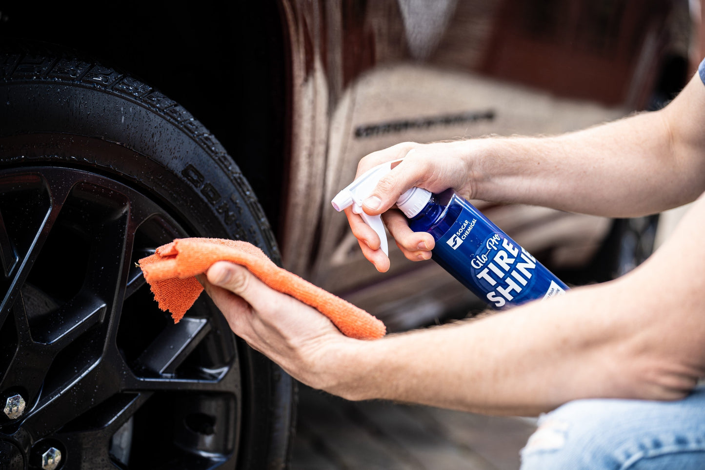 Eye Candy Extreme Tire Shine - High Gloss, Solvent, Wet Look Tire Shine - SCO-TS-1P-SCO-TS-1-SCO-TS-4-SCO-TS-5-  DRIVEN - 3