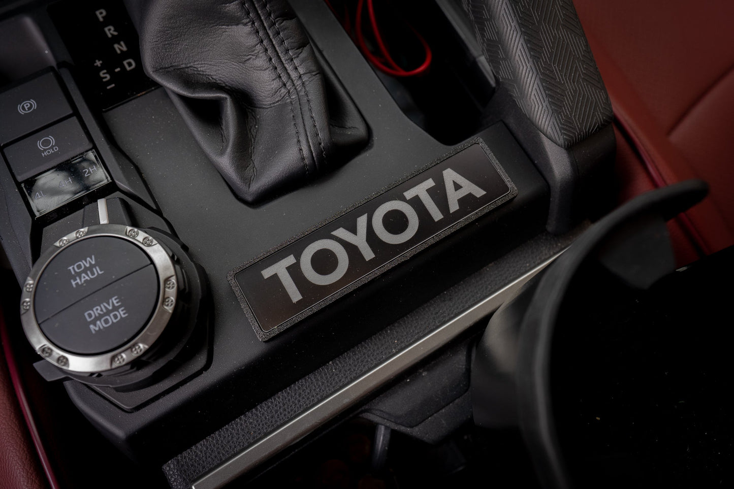 Shifter Trim Blank / Poverty Button Cover Plate - 2024+ Tacoma / 2025+ 4Runner - 24TC254RPOV-CUSTOM-24TC254RPOV-YOTAR-24TC254RPOV-TOYOTAR-24TC254RPOV-TRIGY-24TC254RPOV-TOYWH-  DRIVEN - 23