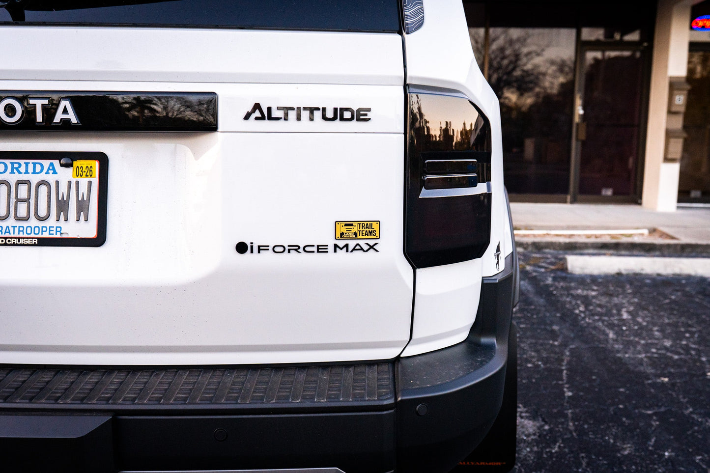 Trail Teams Liftgate Emblem - 2024+ Land Cruiser / 2025+ 4Runner - 24LC250-TRAILTEAMS-254R-TRAILTEAMS-  DRIVEN - 3